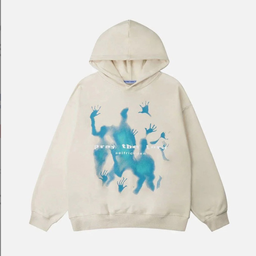 Aelfric Eden Abstraction Shadow Print Hoodie